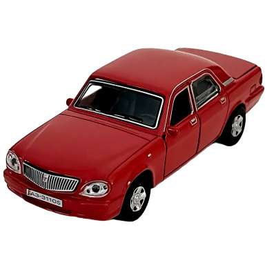 Машина металлическая инерционная Волга ГАЗ 31105 12 см Технопарк 3110-12-RD 1